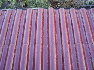 屋根の遮熱塗装1